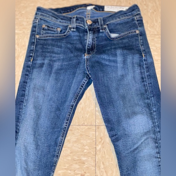rag & bone High-Rise Skinny Jeans *Store Exclusive* in Woodford size 26 - Picture 4 of 16